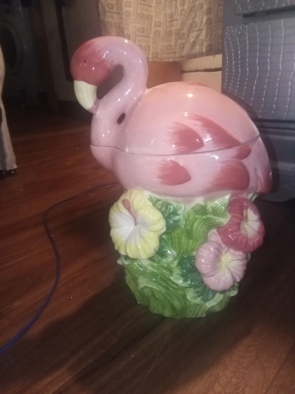 Target Pink Flamingo Ceramic Cookie Jar